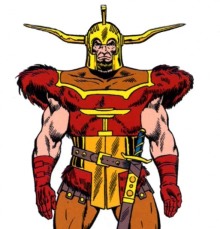 Así luce el personaje Heimdall en los cómics de "Thor"